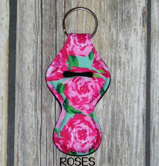 thumbnail image 2 of Sublimation Chapstick Holder Blanks Bulk Blank Neoprene Lipstick Holder Keychain Travel For Women DIY Key Ring 2 of 14