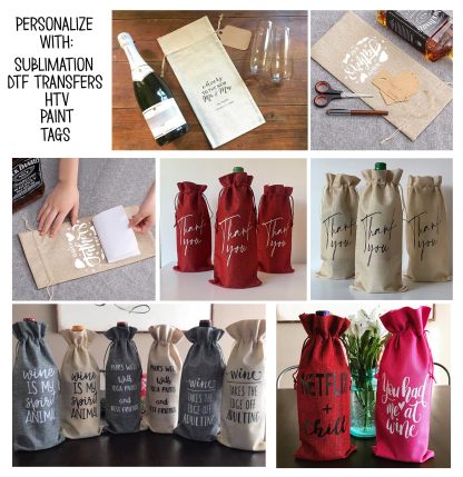 Sublimation Wine Bags