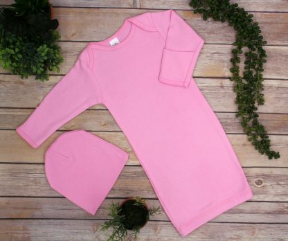 PINK Blank Baby Gowns