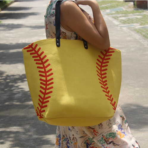 Softball NGIL Canvas Tote Bag