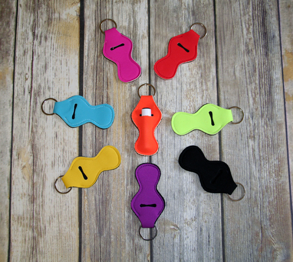 Chapstick Holder Keychains - Blanks Outlet