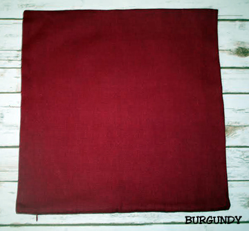 pillow colors maroon
