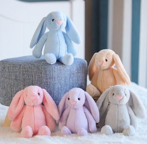 plush bunny blanks