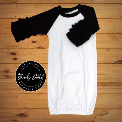 RUFFLE RAGLAN black2BO