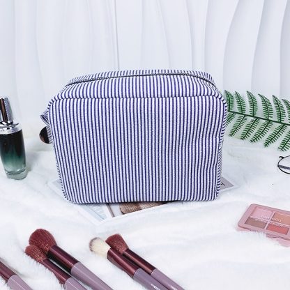 Seersucker Cosmetic Bags