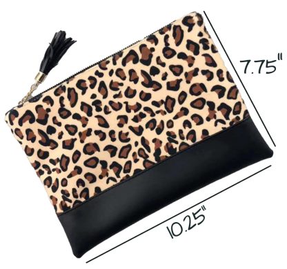 Leopard Print Cosmetic Bag