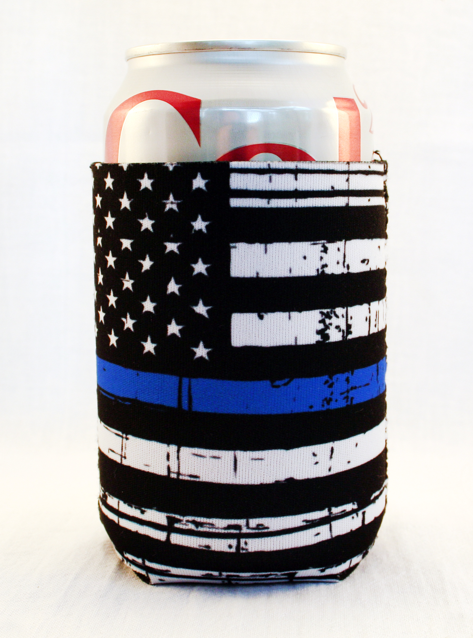 Thin Blue Line Police *Blue Lives Matter* Koozie/Can/Beer Holder 