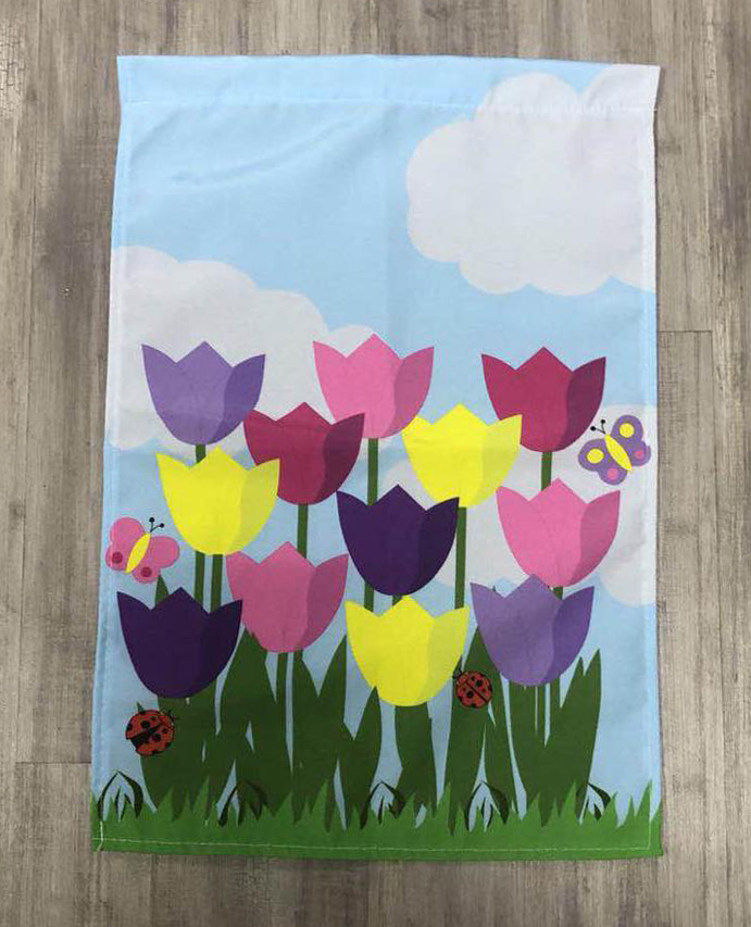 Tulip Garden Flag – Blanks Outlet
