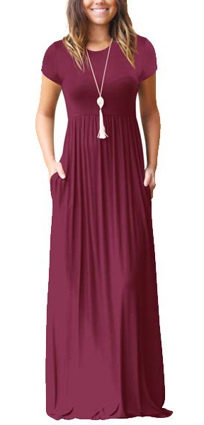 ss maroon dress – Blanks Outlet