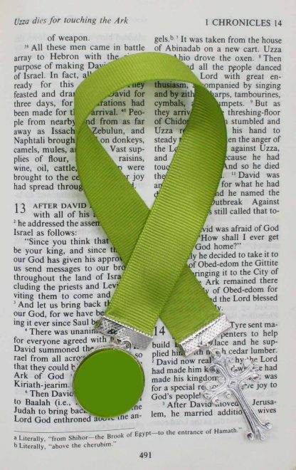 green bookmark