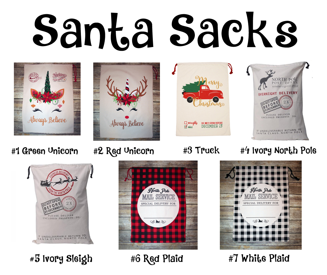 Santa Sacks – Blanks Outlet