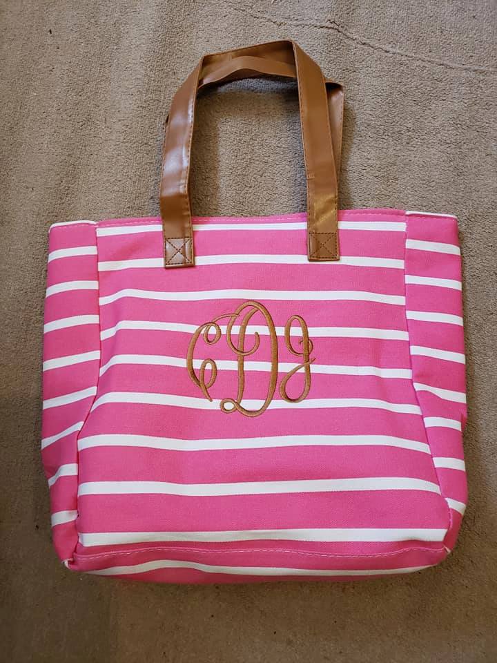 Striped Totes - Blanks Outlet