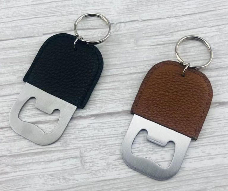 Leather Bottle Opener Keychain Blanks Outlet