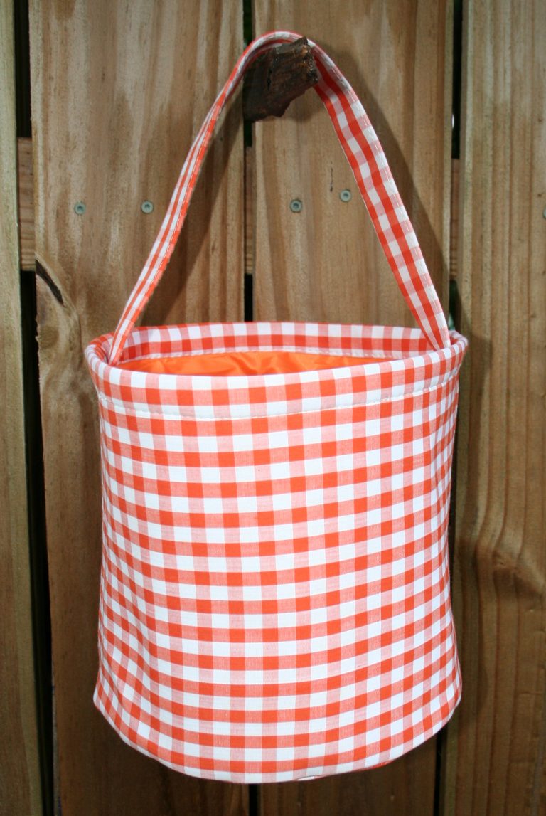 Gingham Halloween Buckets - Blanks Outlet