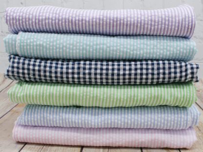 6 colors seersucker baby blankets