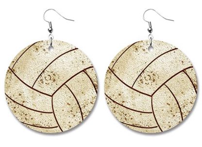 volleyball earrings