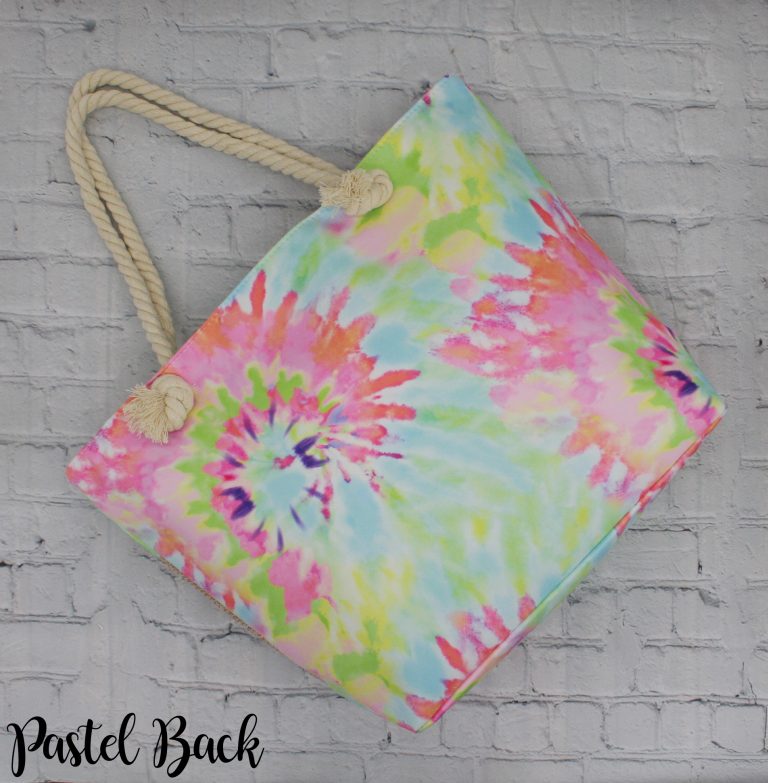 Tie Dye Beach Totes Blanks Outlet