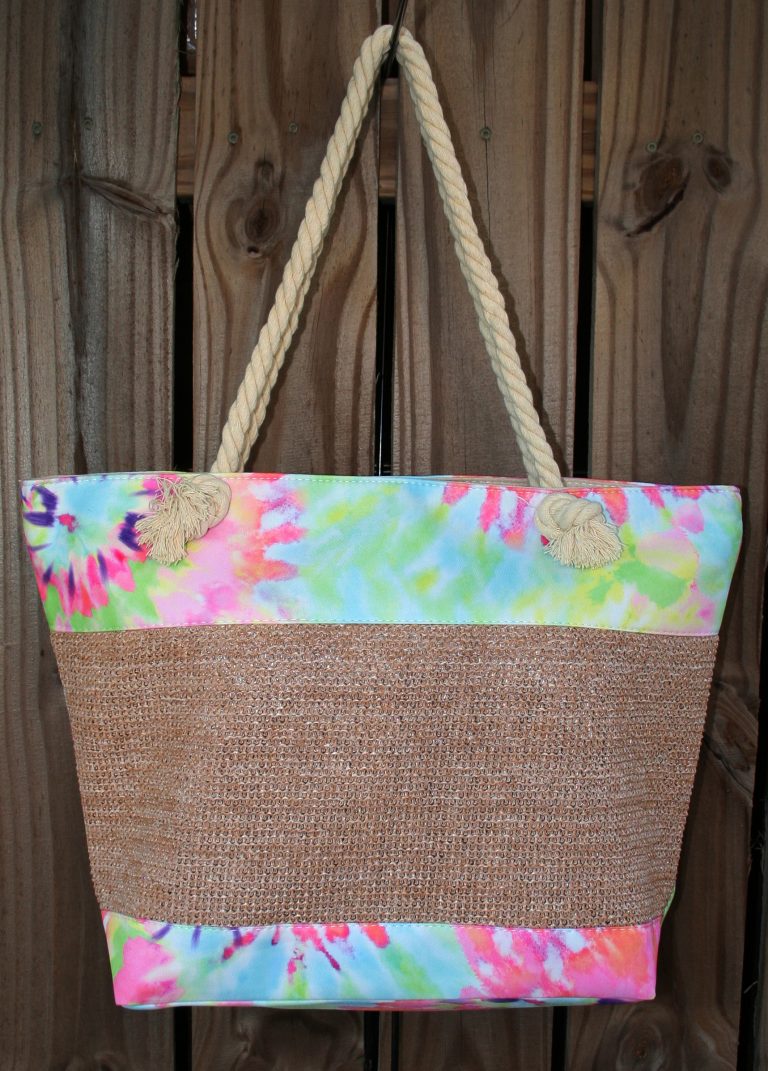 Tie Dye Beach Totes Blanks Outlet