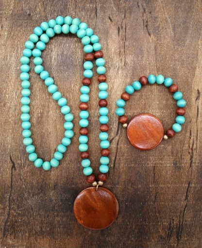 turquoise necklace set3