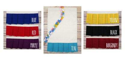 Sublimation Flags With Ruffle